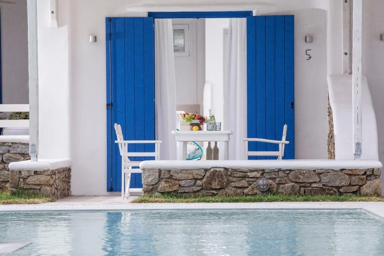 Deluxe Mykonos Villa Villa del Sol Outdoor Pool 2 BDR Ornos Mykonos Town